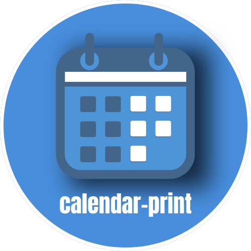 Calendar Print Logo